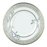 Platinum Leaves Bread & Butter Plate Platinum